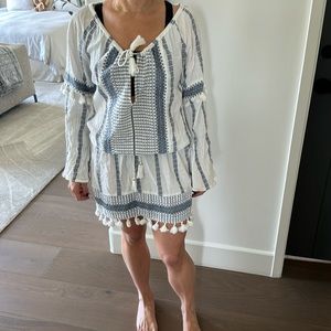 SAYLOR tassel dress